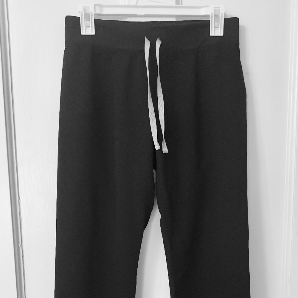 Black XS Tall Livingston Basic Scrub Pants